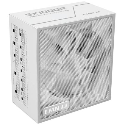 Захранващ блок Lian Li SX1000P White 1000W 80+ Platinum PCIe 5.1, ATX 3.1