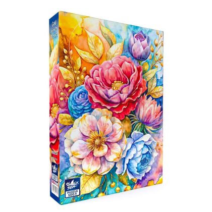 Пъзел Black Sea Злато сред божурите – 500 части