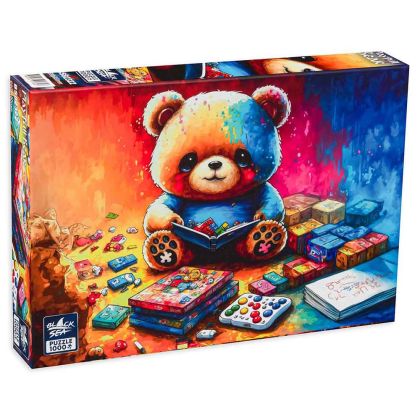 Пъзел Black Sea Игривото мече – 1000 части