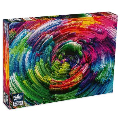 Пъзел Black Sea Цветен ураган – 1000 части