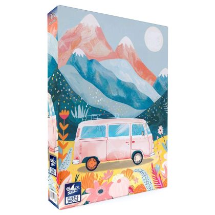 Пъзел Black Sea Розово приключение – 1000 части