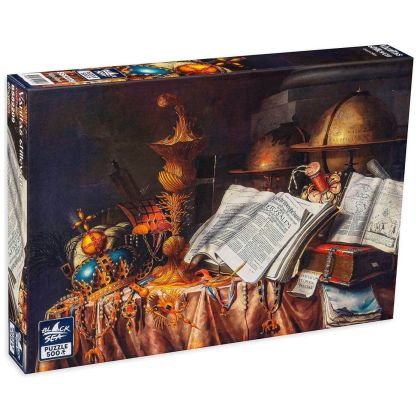 Пъзел Black Sea Vanitas stilleven Еверт Колиер – 500 части