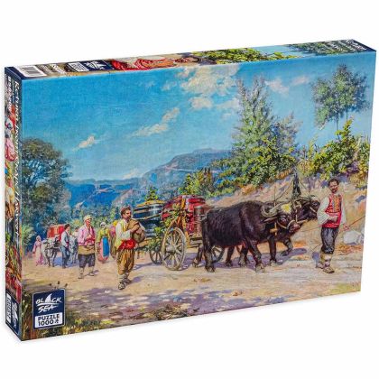 Пъзел Black Sea Връщане от гроздобер – 1000 части