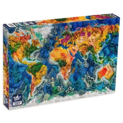 Пъзел Black Sea Свят от конци – 500 части