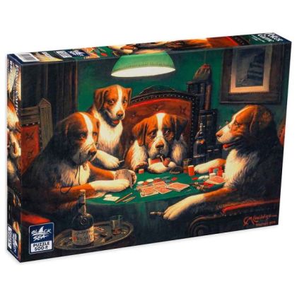 Пъзел Black Sea Игра на покер – 500 части