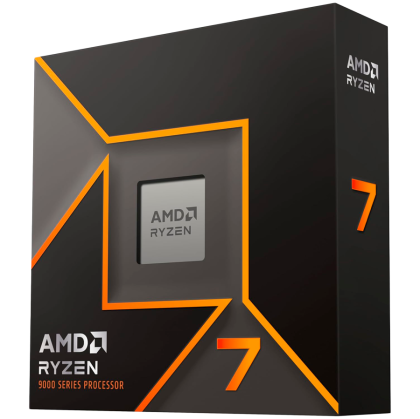AMD CPU Desktop Ryzen 7 8C/16T 7700 (5.3GHz Max, 40MB,65W,AM5) box, with Radeon Graphics and Wraith Stealth Cooler