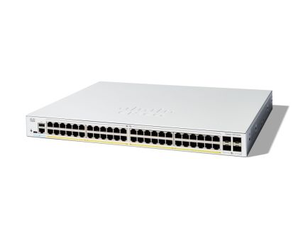 Комутатор Cisco Catalyst 1200 48-port GE, PoE, 4x1G SFP