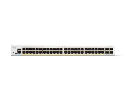 Комутатор Cisco Catalyst 1200 48-port GE, PoE, 4x10G SFP+