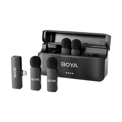 Безжична микрофонна система BOYA BY-V4U - USB-C