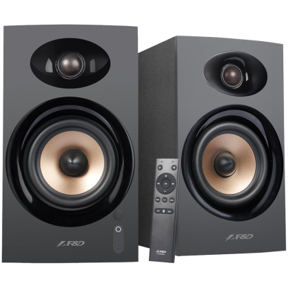 Multimedia Bluetooth Speakers R23BT Bluetooth 5.0, Optical, AUX, USB, 2*1" silk dome tweeter,  2*4" full range driver, 40W