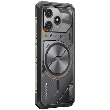 Blackview FORT100 LTE 6.56-inch HD+ 1612x720 90Hz 8+128GB MT Helio G81 Octa-Core 2.0GHz 13MP Front 16MP Rear NFC MIL-STD-810H 5000mAh Fingerprint  Android 16 Cosmic Black
