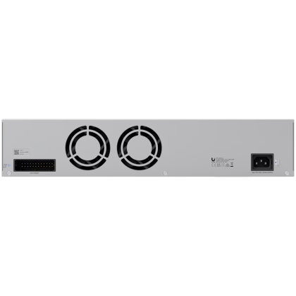 Ubiquiti UNAS-Pro-8-EU 2U rack-mount NAS with (8) 2.5/3.5" HDD bays and (2) M.2 NVMe SSD cache slots, delivering faster access, lower latency, and high-availability 10 Gbps networking for large-scale file storage and sharing