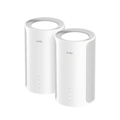 Безжична MESH система Cudy M11000 BE11000 Tri-Band 2.4/5/6Ghz 688 - 5765 Mbps - 2 Броя