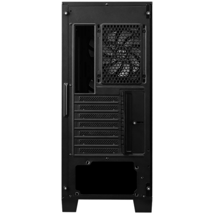 MSI MAG FORGE 320R AIRFLOW, Mid-Tower, ATX/M-ATX/ITX, 2x USB 3.2, 1x Audio/Mic, LED Button, ARGB Hub, 4x 120mm ARGB Fans, Mesh Panel, Tempered Glass, Black