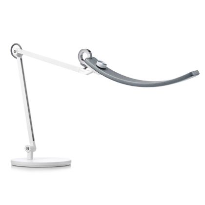 Дизайнерска лампа BenQ TABLE e-Reading Desk lamp BenQ Light Source Dual Color LED, Color Rendering Index >95, Center Illuminance 1600 lux (Height 45cm), Color Temperature 2700K ~ 5700K, Lighting Coverage (At 500 Lux) 90cm (width), Aluminum alloy, Zinc all