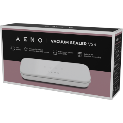 Vacuum sealer, white, LED display, 230AC/50Hz, 130W, -65KPa (+/-5kPa)