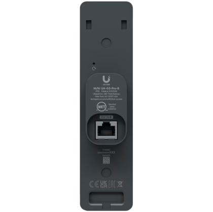 Ubiquiti UA-G3-Pro-B indoor/outdoor NFC reader and intercom with Apple Touch Pass support, Video works at ADA-compliant mounting height