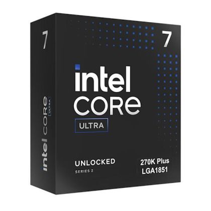 Процесор Intel Core Ultra 7 270K Plus, 24 Cores 3.7 GHz, 40MB, 125W, LGA1851, BOX