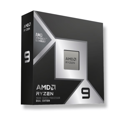 Процесор AMD RYZEN 9 9950X3D2 Dual Edition, 16-Core, 4.3 GHz, 192MB, 200W, AM5, BOX, No Cooler