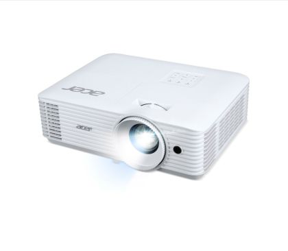 Мултимедиен проектор Acer Projector P1258i, DLP, XGA (1024x768), 4800 ANSI Lumens, 20000:1, 1.3x, 2x HDMI (1.4a), VGA, RCA, Wireless dongle included, Audio in/out (3.5mm), VGA out, DC Out (5V/1A, USB-A), Speaker 10W, Bluelight Shield, 2.8kg, Bag, 3Y, Whit