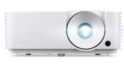 Мултимедиен проектор Acer Projector Vero XL2521, DLP, Laser, Full HD (1920x1080), 4000 ANSI Lumens, 3 500,000:1, 1.1x, Dynamic Black, HDMI 2.0 x 2 (HDCP 2.2), DC Out (5V/1.5A, USB-A), RS232, Speaker 15W, Laser lifespan up to 30,000h, 2.9 kg, Bag, White