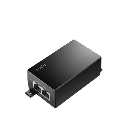 PoE адаптер Cudy POE48-18W, Gigabit PoE+/PoE, 18W, 2 x 10/100/1000Mbps