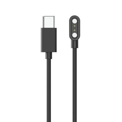 HAMA Заряден кабел за смарт часовници, с магнитно зареждане, USB-C, 60 см, черен