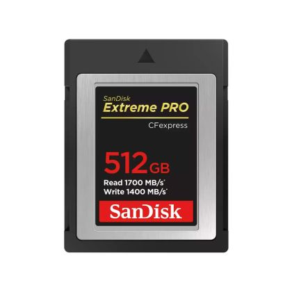 Карта памет SanDisk CF 512GB Extreme Pro CFexpres, до 1700MB/s