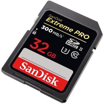 SANDISK Extreme Pro SDHC 32GB - 300MB/s UHS-II