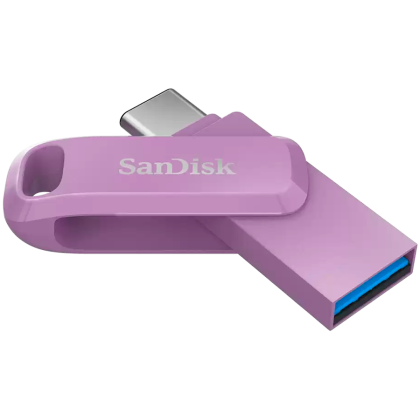SanDisk Ultra Dual Drive Go USB Type- C, Lavender, Global, EAN: 619659213336