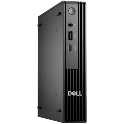 Dell Pro Micro (QCM1250), Intel Core i5-14500T (14C, 20T, 24MB cache, up to 4.8GHz), 8GB (1x8GB) DDR5, 256GB M.2 SSD, Integrated Graphics, WiFi+BT, BG KBD, Mouse, Ubuntu, 3Y ProSupport