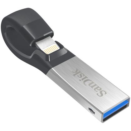 SANDISK iXpand Flash Drive 32GB - USB for iPhone (lightning connector)