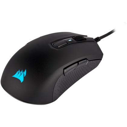 Corsair M55 RGB PRO Ambidextrous Multi-Grip Gaming Mouse, Black, Backlit RGB LED, 12400 DPI, Optical (EU version)