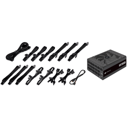 Corsair HXi Series (2022), HX1500i, 1500 Watt, 80 PLUS Platinum