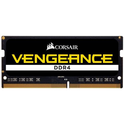 CORSAIR DDR4, 2666MHz 8GB 1x8GB SODIMM, Unbuffered, 18-19-19-39, Black