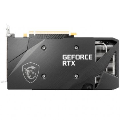 MSI Video Card NVidia GeForce RTX 3050 VENTUS 2X 8G OC, 8GB GDDR6, 128bit, Effective Memory Clock: 14000MHz, Boost: 1807MHz, 2560 CUDA Cores, PCI-E 4.0 x8, 3x DP, HDMI 2.1, RAY TRACING, TORX Fan 3.0, 550W Recommended PSU, Backplate, 3Y