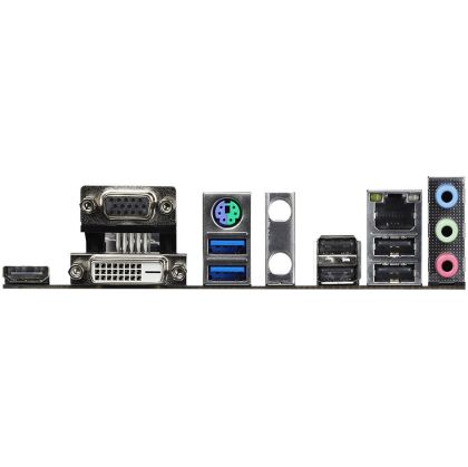 ASROCK Main Board Desktop H410/M2 (S1200, 2xDDR4,1xPCIe x16,1xPCI Ex1, 4 SATA3 ,1xUltra M.2, GLAN,VGA,DVI,HDMI,USB 3.1 ) mATX retail