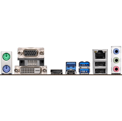 ASROCK Main Board Desktop H370 (S1151, 4xDDR4,2xPCIe x16,2xPCI Ex1, 6 SATA3 ,1x Ultra M.2, GLAN,VGA,DVI,HDMI,USB 3.1 ) mATX retail