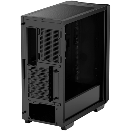 DeepCool CC560 Limited, Mid Tower, Mini-ITX/Micro-ATX/ATX, 1xUSB3.0, 1xUSB2.0, 1xAudio, No Fans, Tempered Glass, Mesh Panel, Black R-CC560-BKNAA0-C-1