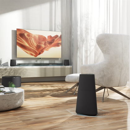 LOEWE Klang MR3, Multiroom Speaker 150W, Basalt Grey