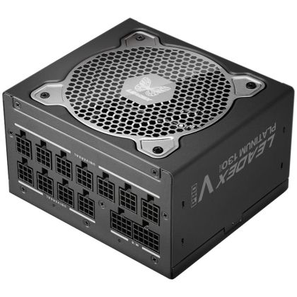 Super Flower Leadex V Platinum Pro 1000W, 80 Plus Platinum, Fully Modular, 12VHPWR Cable included, Compact 130mm Size, 120mm F.D.B PWM Fan, 5 year warranty