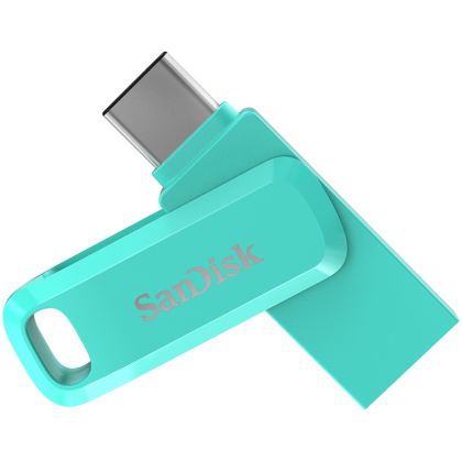 SANDISK Phone Drive with USB-C, Seafoam Green, 1TB