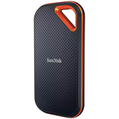 SANDISK Extreme PRO 4TB Portable SSD - Read/Write Speeds up to 2000MB/s, USB 3.2 Gen 2x2, Forged Aluminum Enclosure, 2-meter drop protection and IP55 resistance