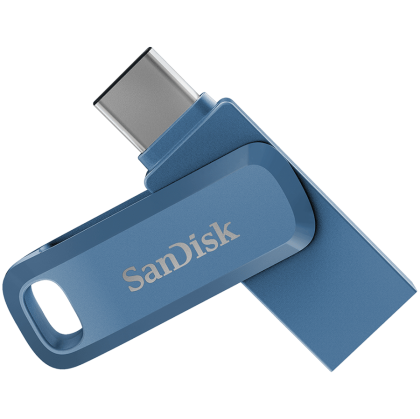 SANDISK 128GB Ultra Dual Drive Go USB Type-CTM Flash Drive Navy Blue