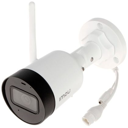 Imou Bullet Lite, Wi-Fi IP camera 2Mp, 1/2.7" Progressive CMOS, H.265/H.264, 25fps@1080, 16xDigital Zoom, 2.8mm 114,6°, IR up to 30m, 1xRJ45 10/100, Micro SD up to 128GB, built-in Mic, motion Detection, IP67, DC12V.