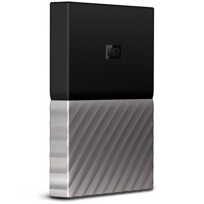 WD My Passport 1TB External SSD, USB 3.1 Gen2, Read/Write: 540 / 540 MB/s, cable: Type-C to Type-C, USB Type-C to Type-A adaptor