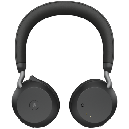 JABRA EVOLVE2 75, Link380c UC Stereo Black, EVOLVE2 75 headset Black UC, Link 380 BT adapter USB-C UC,1.2m USB-C to USB-C cable, carry pouch, warranty and warning (safety leaflets)