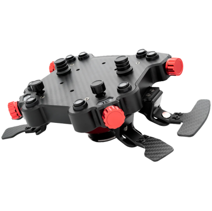 SIMAGIC GT Pro Hub, Shifter & Clutch Paddles with knob. S206