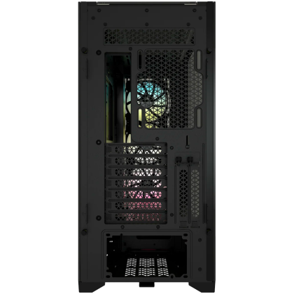 Corsair iCUE 5000X RGB Tempered Glass Mid-Tower Smart Case, Black