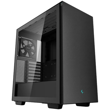 DeepCool CH510 Mid Tower Case, E-ATX/ATX/Micro-ATX/Mini-ITX, 2xUSB2.0, 1xUSB3.0, 1xAudio, 1xMic, ABS+SPCC+Tempered Glass, Mesh Panel R-CH510-BKNNE1-G-1